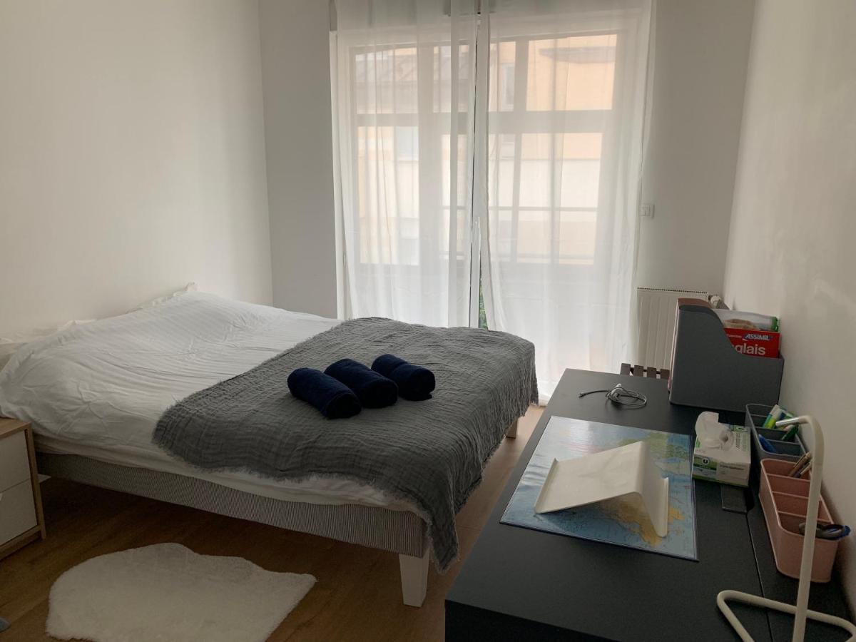 Appartement Centre Ville Avec Terrasse Et Parking Securise Rennes Dış mekan fotoğraf